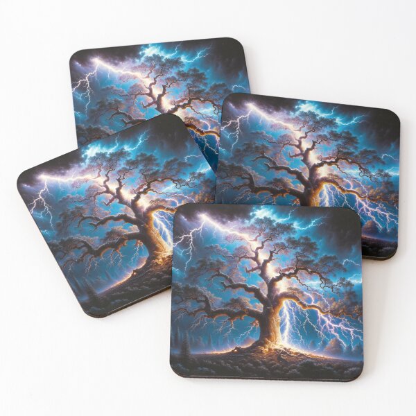 Item preview, Thunderstrike Genesis: The Electric Tree of Life designed and sold by ArtComixHaven.