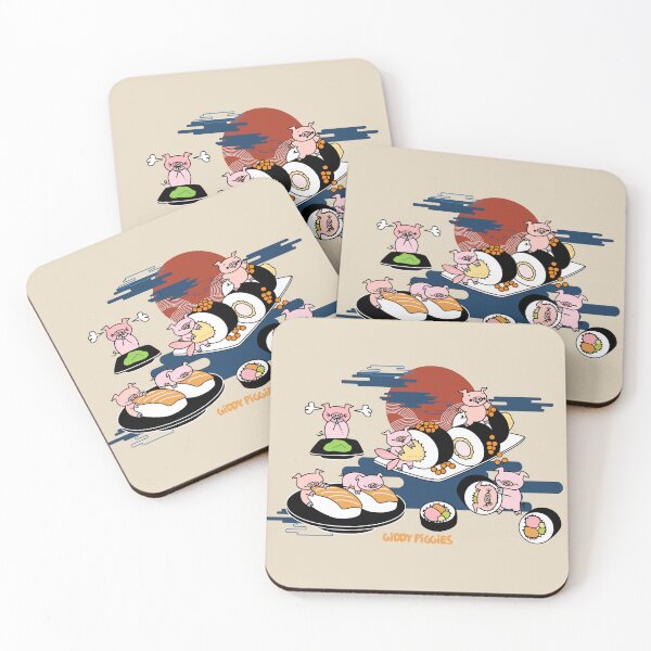 Artikelvorschau, Giddy Piggies Sushi-Nacht entworfen und verkauft von Giddy Piggies.