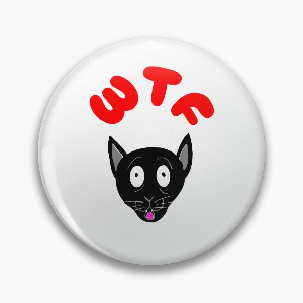 Item preview, WTF Surprised Cat designed and sold by DMcK Designs.
