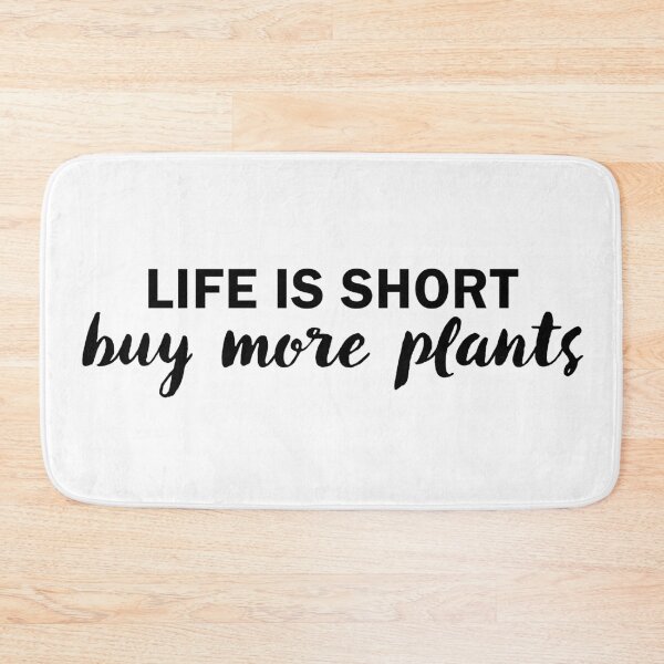 Item preview, Buy More Plants designed and sold by CreateHappy.