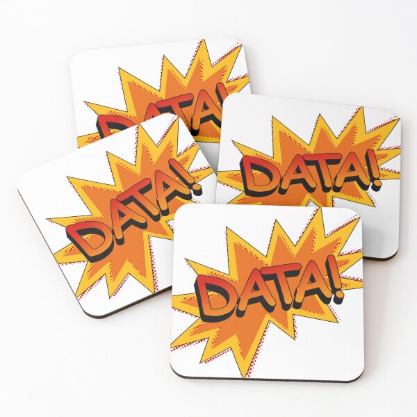 Item preview, Data! The real action hero! designed and sold by Geek-Cat2000.