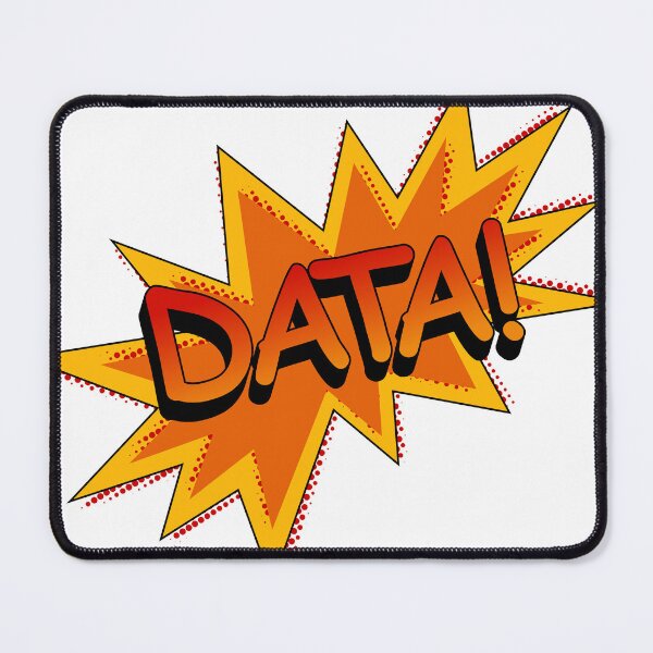 Item preview, Data! The real action hero! designed and sold by Geek-Cat2000.