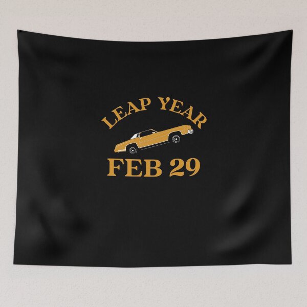Item preview, Leap Year Feb 29 Cars Classic Car February 29 February 29th Street Car Leap Year Day Leap Year Birthday Leap Car designed and sold by CarantinedChaos.