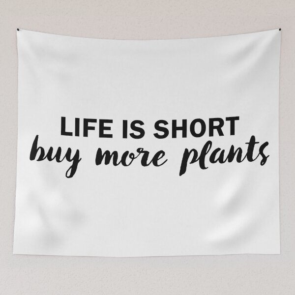 Item preview, Buy More Plants designed and sold by CreateHappy.