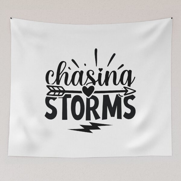 Item preview, Chasing Storms - Funny Winter Storm Warning  designed and sold by Smix Pixels.