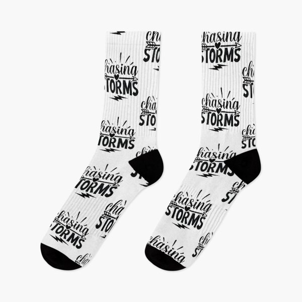 Item preview, Chasing Storms - Funny Winter Storm Warning  designed and sold by Smix Pixels.