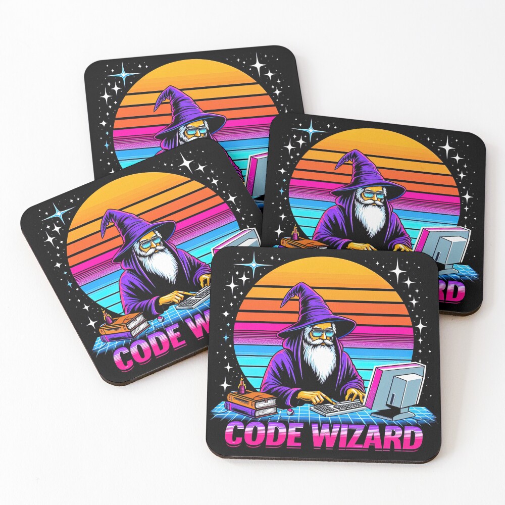Item preview, Coasters (Set of 4) designed and sold by SpookshowDesign.