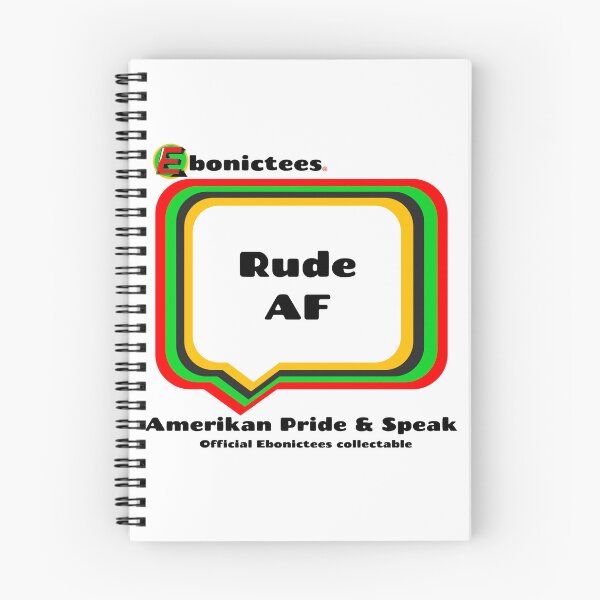 Item preview, Rude AF  Ebonictees ebonic phrase. designed and sold by Ebonictees.