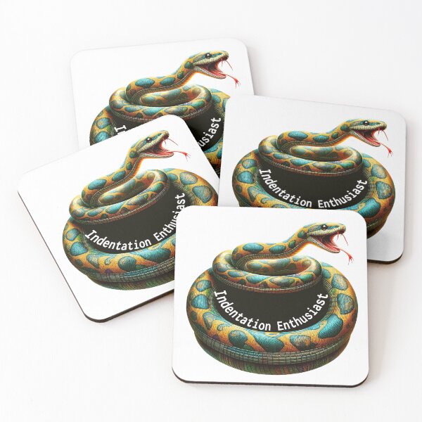 Item preview, Indentation Enthusiast: Python Programmer's Pride designed and sold by TuringTacoTales.