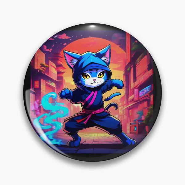 Item preview, Ninja Cat 6 designed and sold by Dose of Dysfunction.