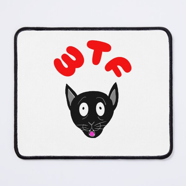 Item preview, WTF Surprised Cat designed and sold by DMcK Designs.