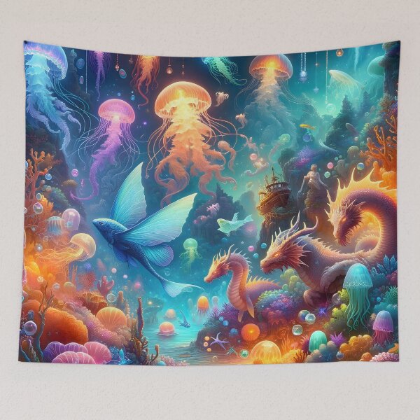 Item preview, Luminous Mystery of the Deep designed and sold by TotoyCreation.