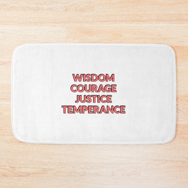 Item preview, Stoic virtues designed and sold by Inspirationmotivation.