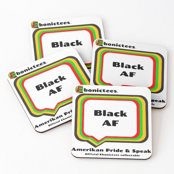 Item preview, Black AF  Ebonictees ebonic phrase. designed and sold by Ebonictees.