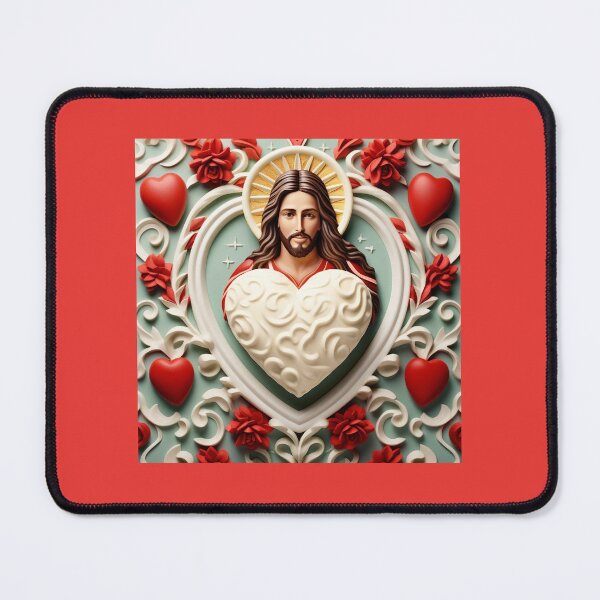 Item preview, Jesus the heart of the world designed and sold by ideas favoritas.