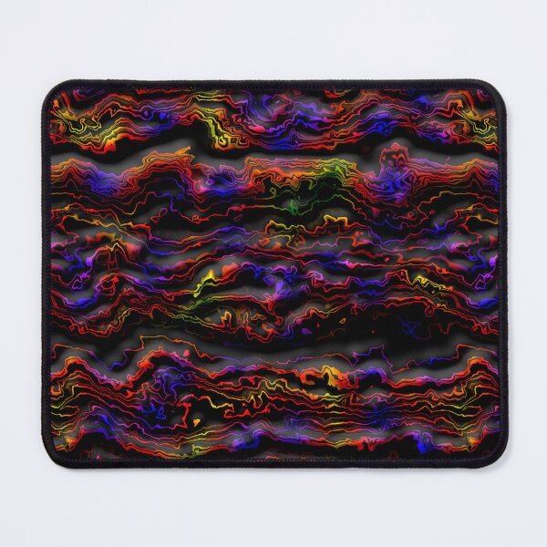 Item preview, 3D Rainbow Burst on Black Stripes designed and sold by TheRulerofEarth.