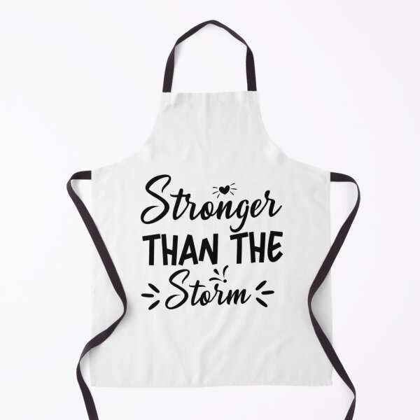 Item preview, Stronger Than The Storm - Funny Winter Storm Warning designed and sold by Smix Pixels.