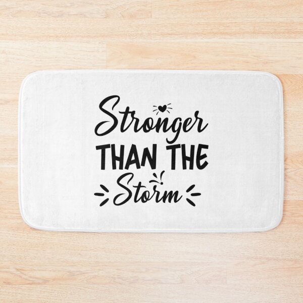 Item preview, Stronger Than The Storm - Funny Winter Storm Warning  designed and sold by Smix Pixels.