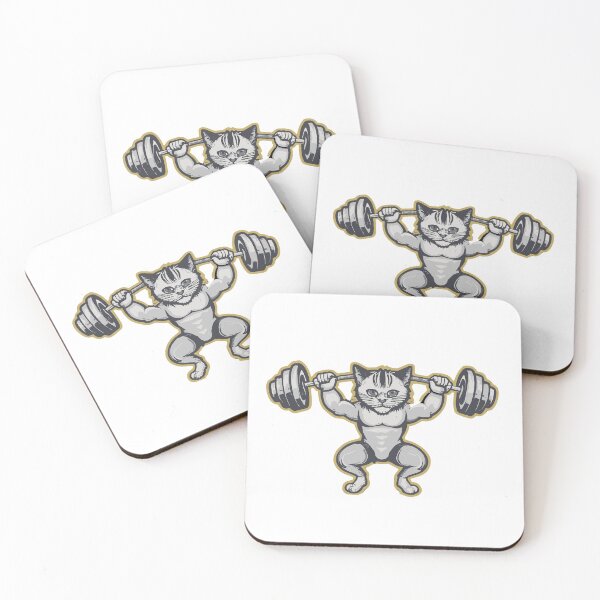 Item preview, Cat Lifting Weights designed and sold by DashBliss.