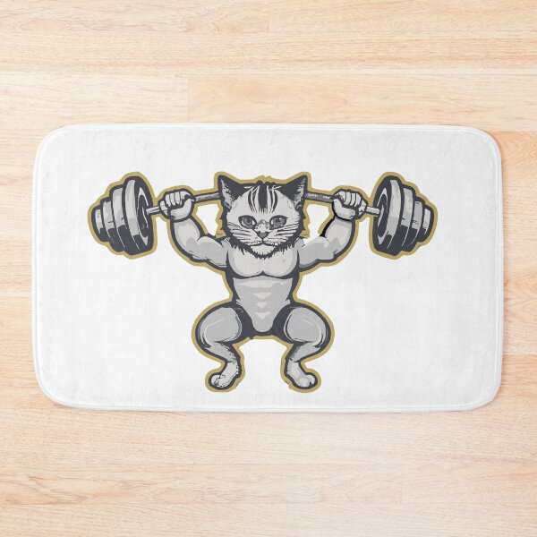 Item preview, Cat Lifting Weights designed and sold by DashBliss.