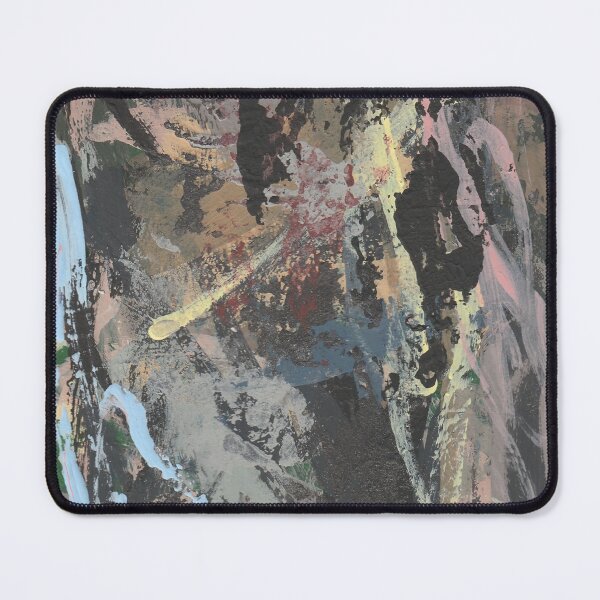 Item preview, "Warped Clarity" - Colorful Figurative Textured Painting designed and sold by pngrktes-art.