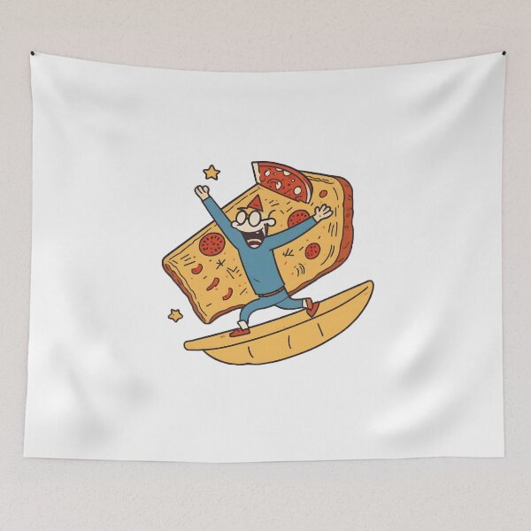 Item preview, Pizza Man with Bread Head designed and sold by omerfdln34.