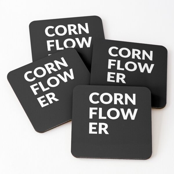 Item preview, Cornflower word art designed and sold by GartenIdeen.