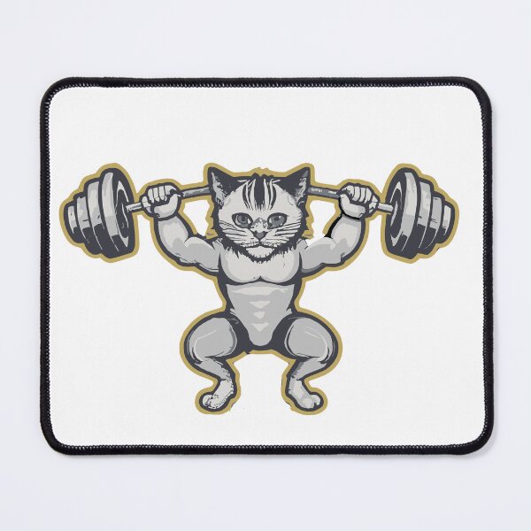 Item preview, Cat Lifting Weights designed and sold by DashBliss.