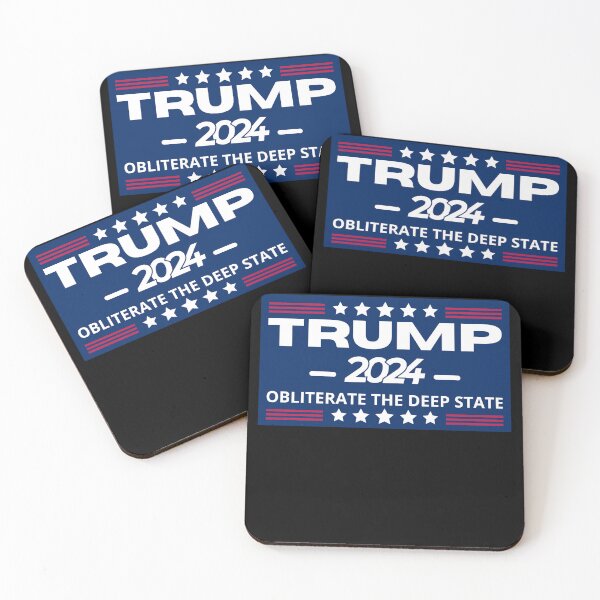 Item preview, TRUMP 2024 OBLITERATE THE DEEP STATE designed and sold by Miumed.