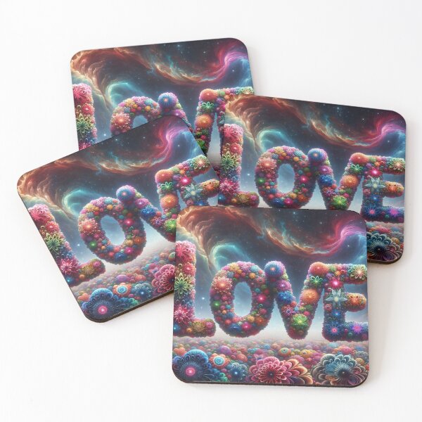 Item preview, Cosmic Bloom: Nebula's Embrace of Floral Love designed and sold by ArtComixHaven.