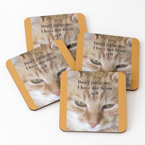 Item preview, My Beautiful, Slightly Stupid Orange Cat designed and sold by sheandtheriver.