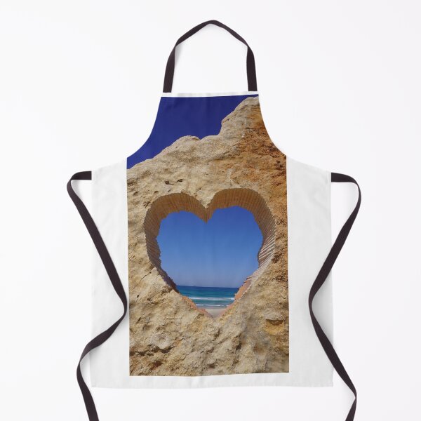 Item preview, Heart-Shaped Hole in a Rock with sea View - Nature's Window designed and sold by omryjs.
