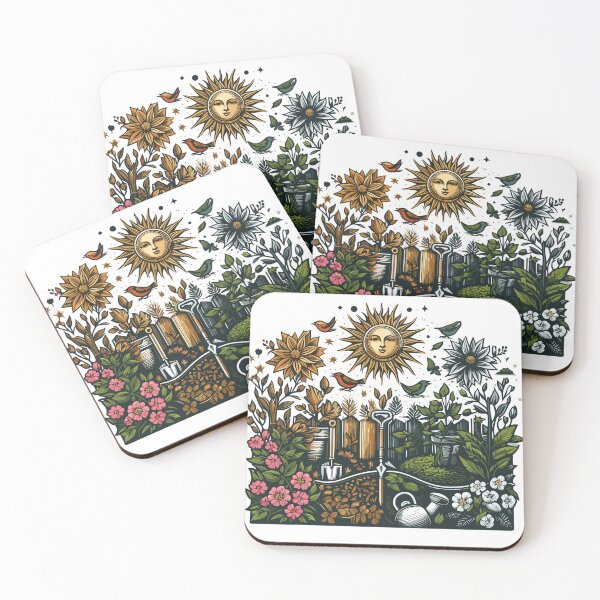 Item preview, Seasonal Gardening Delight: Blooms, Harvests, and Green Joy designed and sold by Top-Bot.