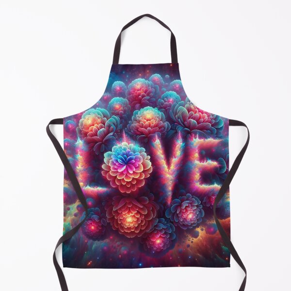 Item preview, Stellar Blossoms Spell Love in Cosmic Radiance designed and sold by ArtComixHaven.