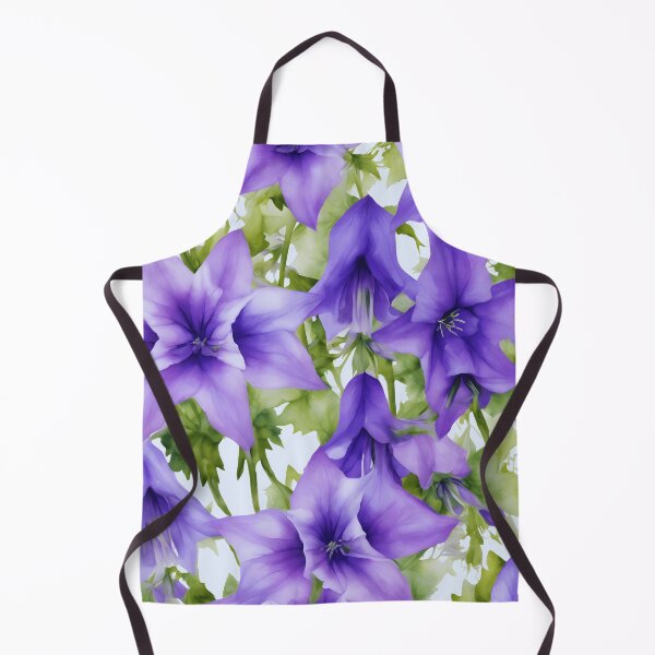 Item preview, Watercolor Campanula Cadence designed and sold by colorvisionart.