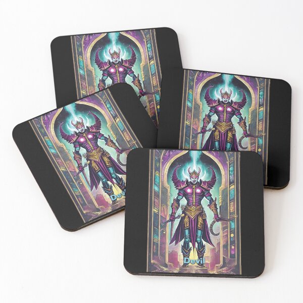 Item preview, Devil - neon style painting tarot card designed and sold by nvrprooo.