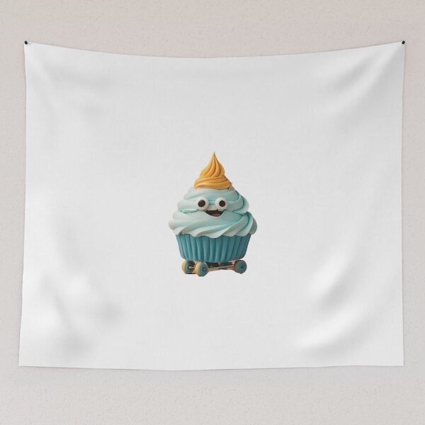 Item preview, Skating Cupcake Minimalist Delight designed and sold by omerfdln34.