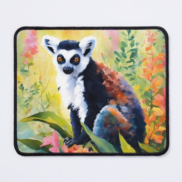 Item preview, Lemur painting designed and sold by StarShop-one.