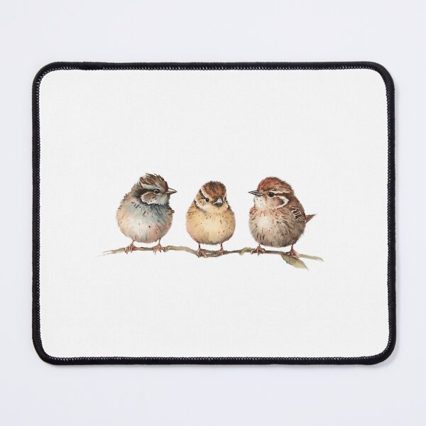 Item preview, Cute little Sparrows designed and sold by PandaKunst.