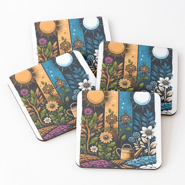 Item preview, Seasonal Gardening Delight: Blooms, Harvests, and Green Joy designed and sold by Top-Bot.