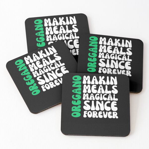 Item preview, OREGANO - Makes meals magical forever - saying designed and sold by GartenIdeen.