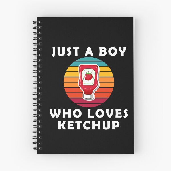 Item preview, just a boy who loves ketchup designed and sold by ShopSmart213.
