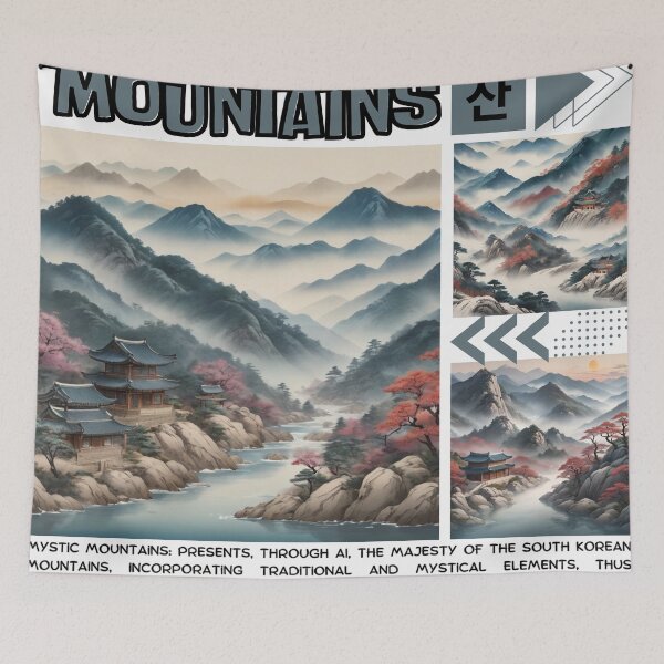 Item preview, Mystic Mountains designed and sold by koreaInPrint.