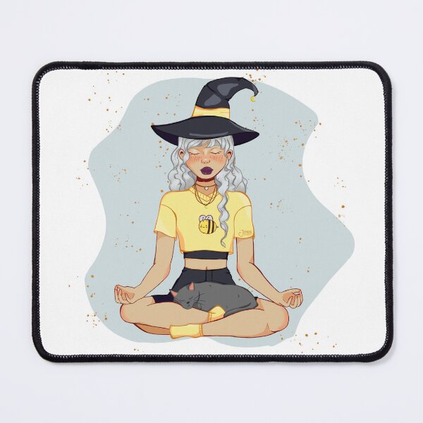Item preview, Witch Meditating designed and sold by JessCelestino.