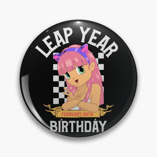 Item preview, Leap Year Birthday February 29th Checkered Flag  Feb 29 Happy Leap Year Leap Year Day Leap Day Birthday  designed and sold by CarantinedChaos.