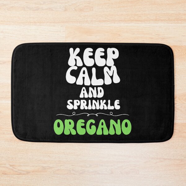 Item preview, stay calm and sprinkle OREGANO designed and sold by GartenIdeen.