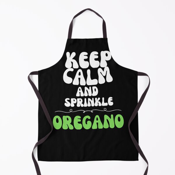 Item preview, stay calm and sprinkle OREGANO designed and sold by GartenIdeen.