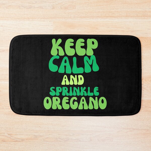 Item preview, stay calm and sprinkle OREGANO designed and sold by GartenIdeen.