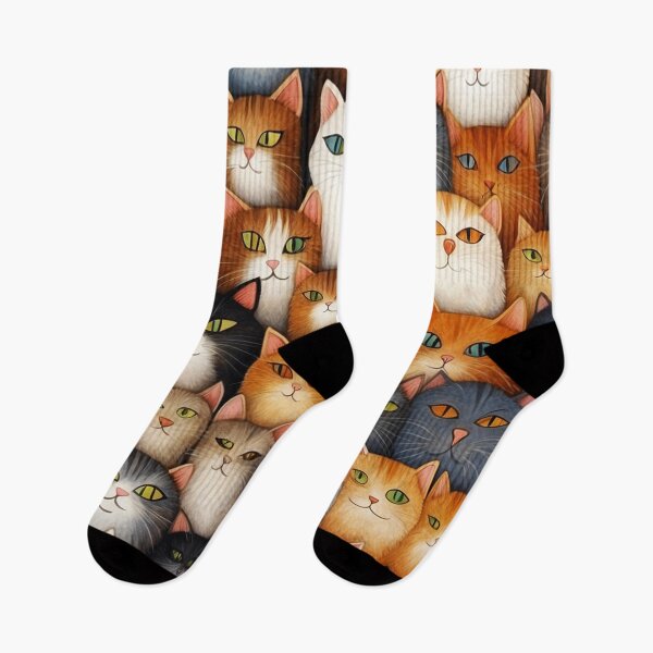 Item preview, Cats Are Weird - Adorable Funky Cats Collage designed and sold by SassyArtistry.