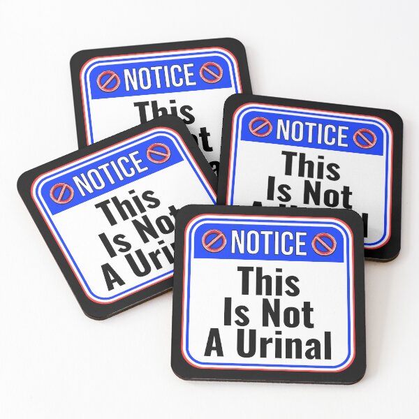 Item preview, NOTICE:  This Is Not A Urinal - funny warning signs designed and sold by DesignsFromTW-S.